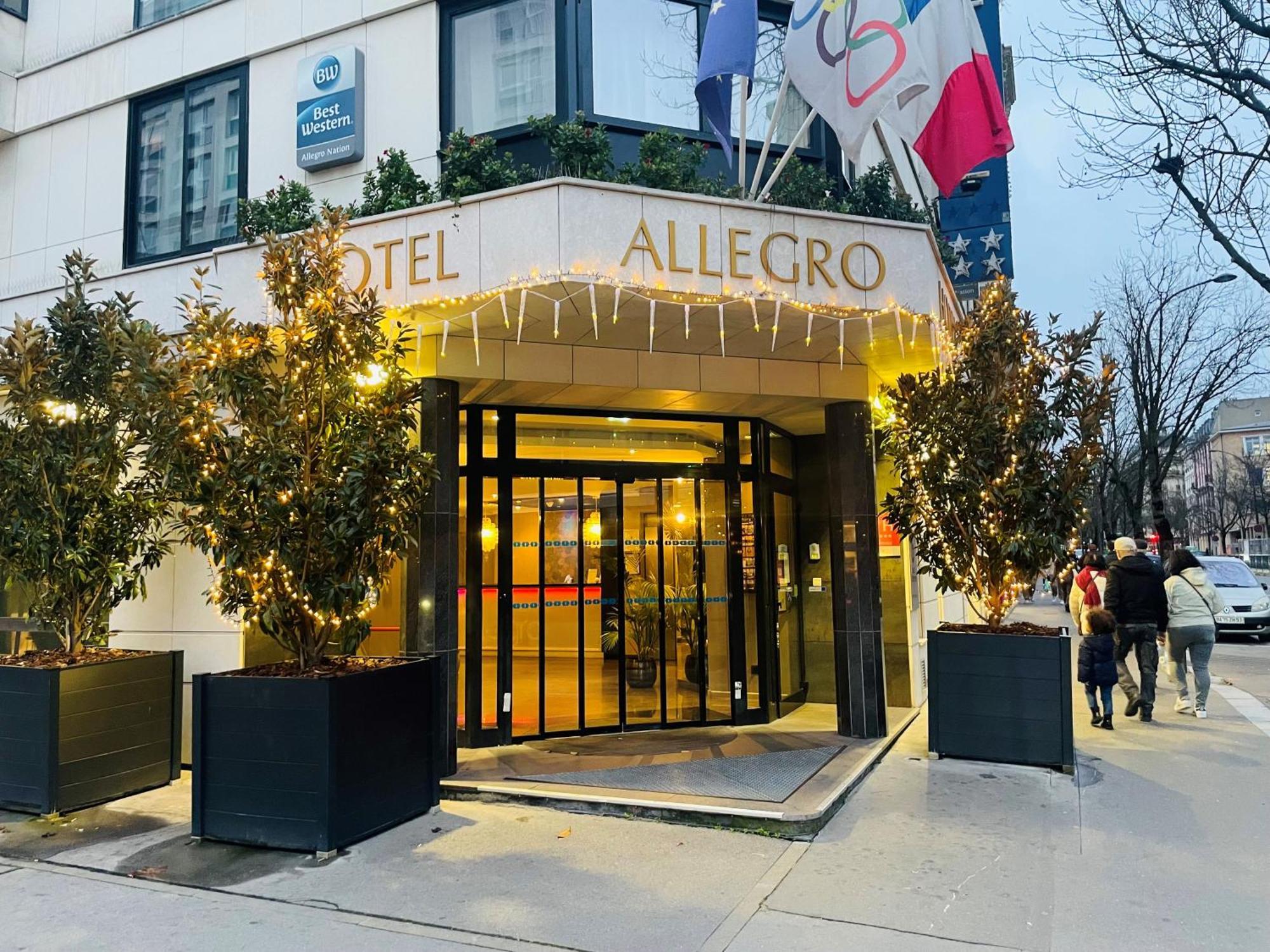 Western Allegro Nation Hotel Paris